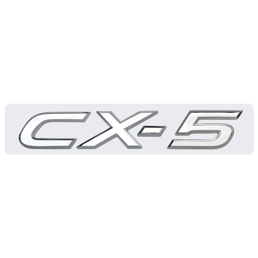 3D ABS CX-4 CX-5 Car Letter Badge Logo Trunk Decorative Sticker For Mazda 3 6 2 Axela CX30 CX7 Atenza Demio CX3 CX9 Accessories kyljh99
