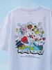 BT21 WORLD VOYAGE Kurzarm-T-Shirt – Weiß