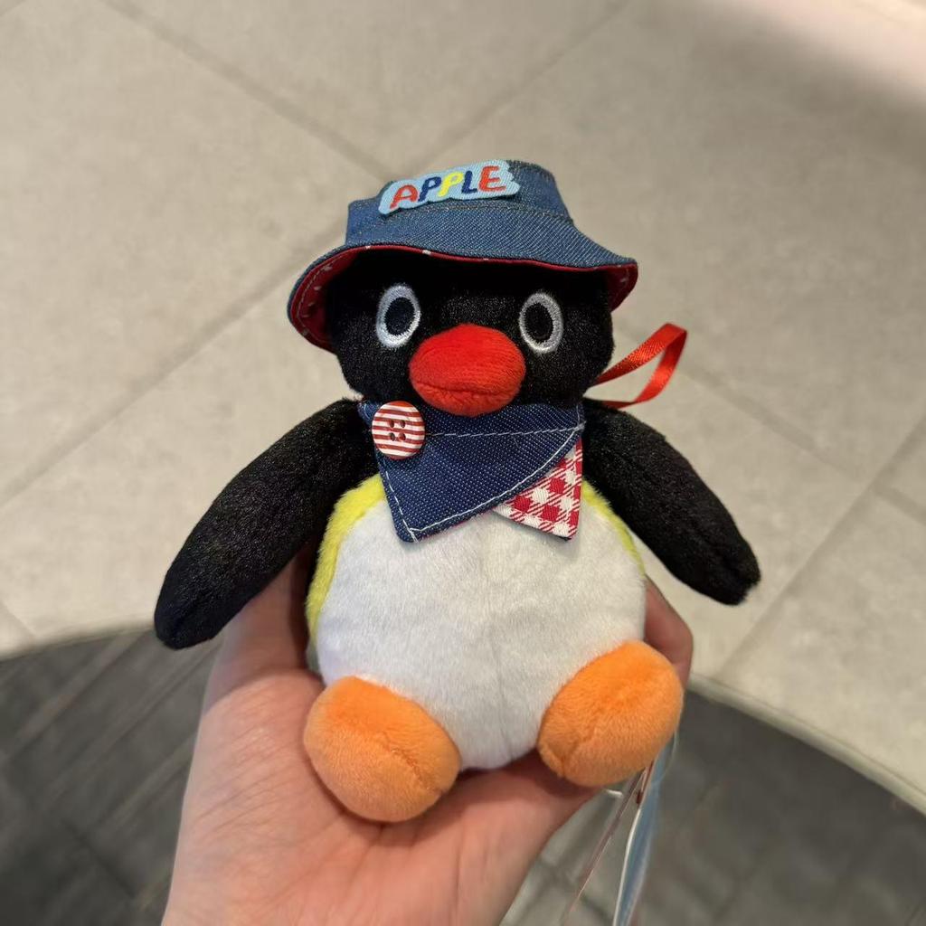 Genuine Penguin Family Bag Charm - Autumn/Winter Series Plush Toy Keychain