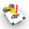 Moc Plotter Electric Motor Bricks Drawing Machine Model Building Blocks Drawings Technical Assemble Science And Educational Toys