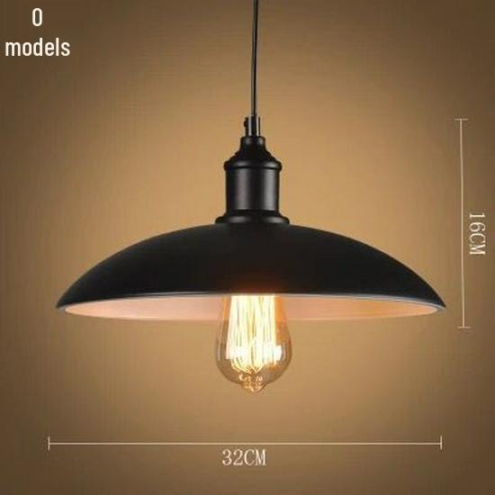 American Retro Wrought Iron Pendant Lamp for Restaurants and Bars