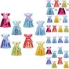 Disney Princess Dress Belle Ariel Elsa Cosplay Bag Halloween Party Costume