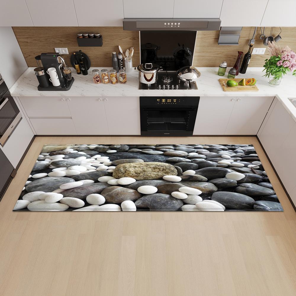 Kitchen Mat Entrance Door Mat Living Room Bedroom Long Carpet Corridor Non-slip Floor Children's Carpet