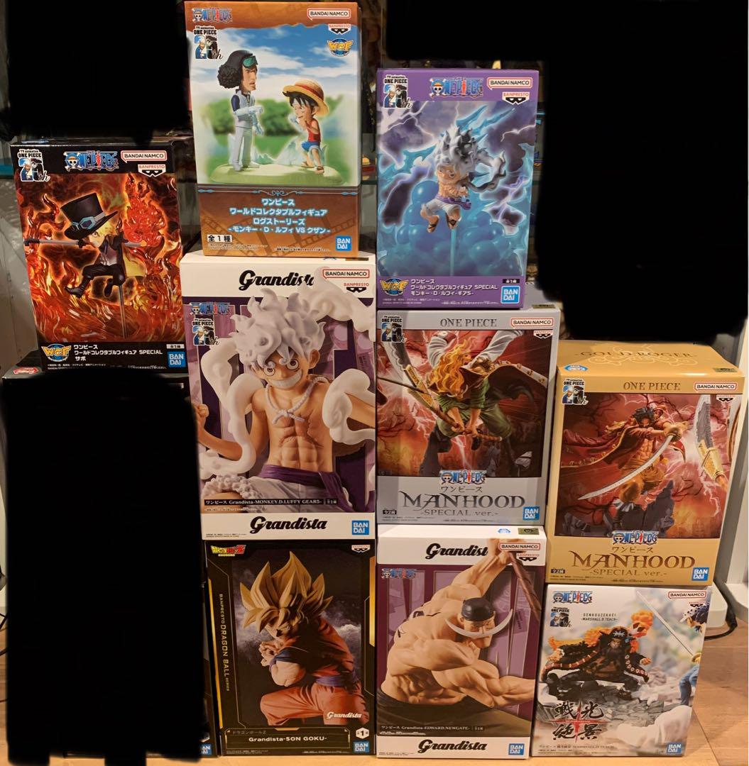 

[Б/У] Фигурка Dragon Ball One Piece Луффи Grandista Сон Гоку