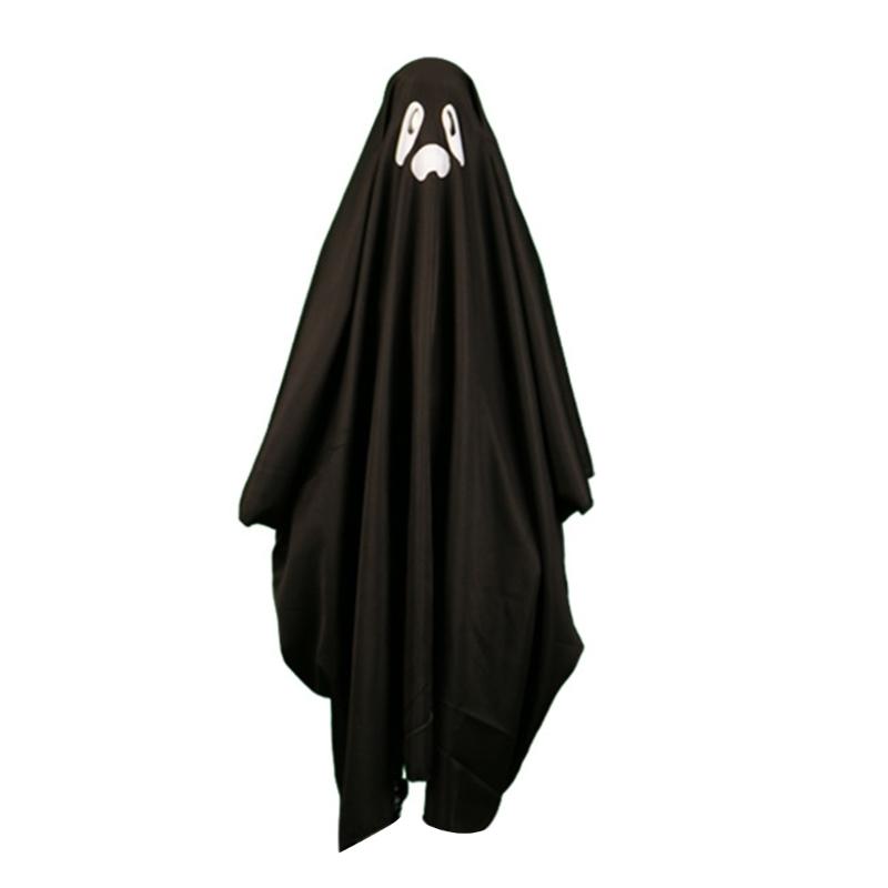Kids Halloween Scary Hooded Cape, Halloween Scary Cloak Cosplay Costumes Halloween Cape Scary Costume