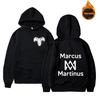 Marcus and Martinus Hoodie Sweatshirts Men Women Fashion Casual Cool Pullover Student Harajuku Streetwear Hoodies Hoodie