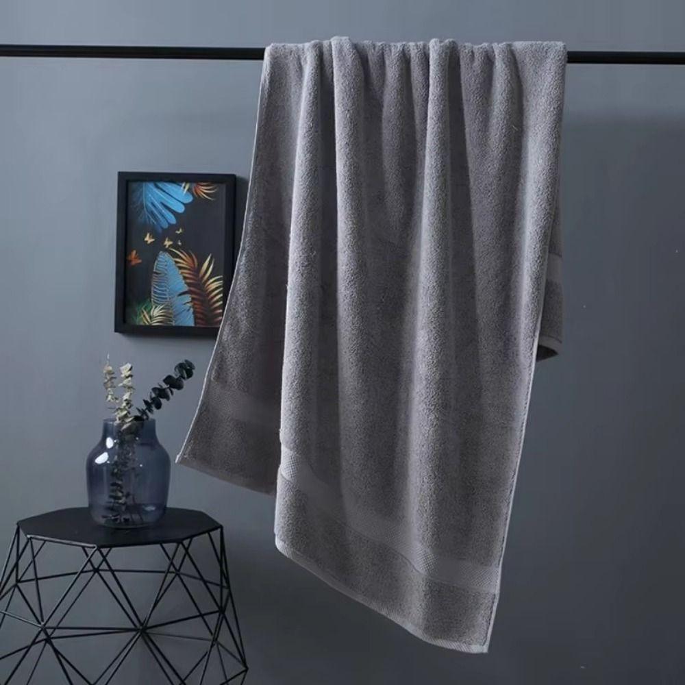 Thickened Bath Towel Absorbent Adults Serviette Towel Hand Towel Beach Towel  Spa