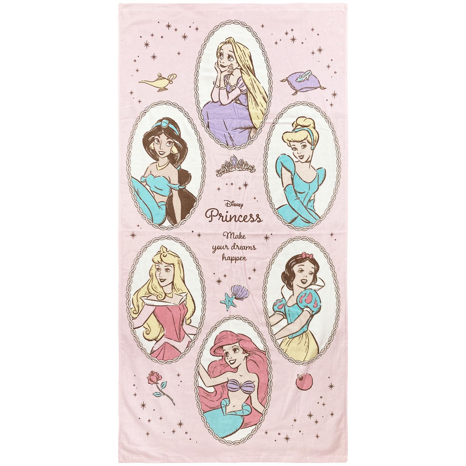 

Hayashi Leisure Towel 70 x 140 cm Singular Disney Princess LO497400 Approx.