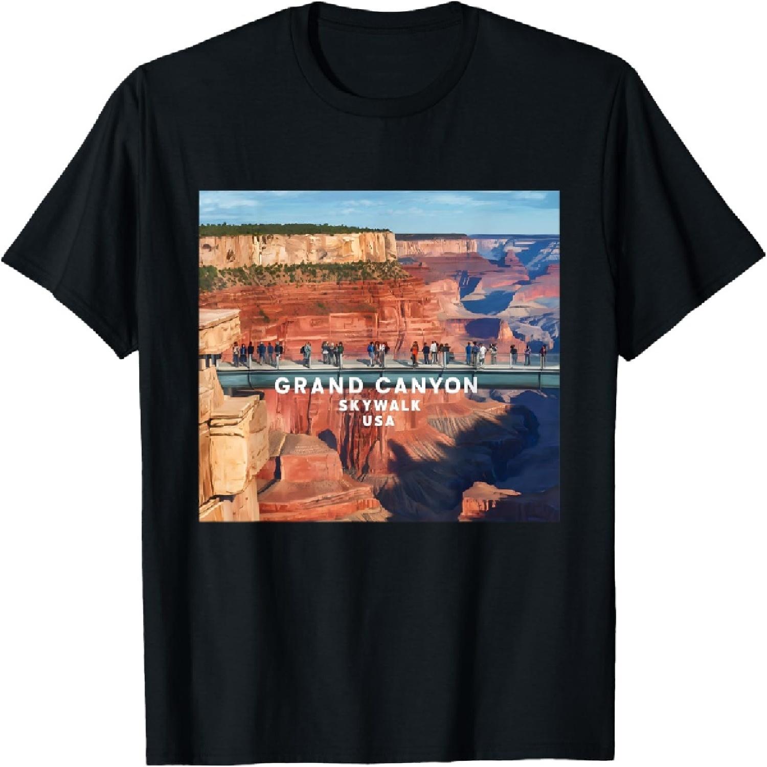 

Grand Canyon Skywalk, USA T-Shirt(1) XXXXXL різнокольоровий