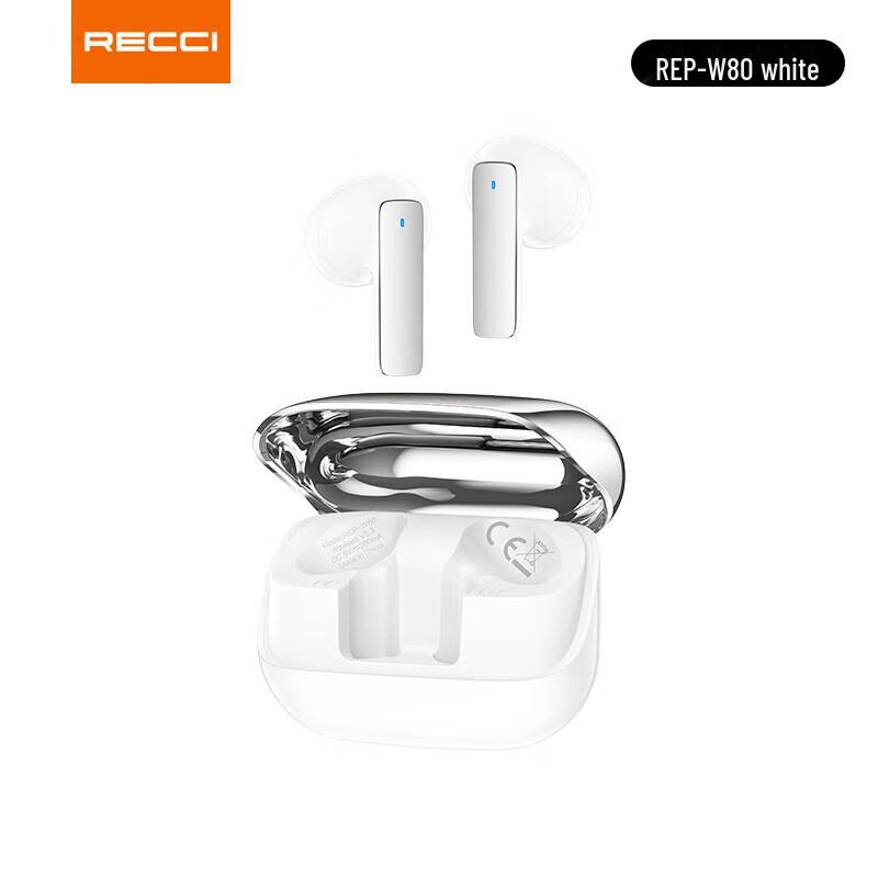 

Recci REP-W80 Semi-In-Ear TWS Bluetooth Earbuds