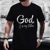 Religious Christian Tshirt For Unisex Took A Dna Test And God Is My Father Print Unisexs Tshirts Christian Cross Jesus Tee Clothes