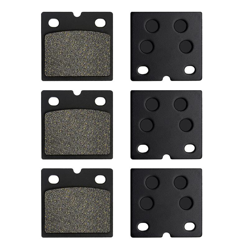 Cyleto Motorcycle Front or Rear Brake Pads for Moto Guzzi 850 Le Mans T T3 T4 T5 California 1000 S SP GT Strada 1100 G5 V1000