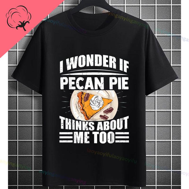 Unisex Funny Who Ate Half of The Chocolate Pecan Pie Graphic TShirt Round Neck 100 Cotton Shortsleeve Casual Outdoor Tshirt