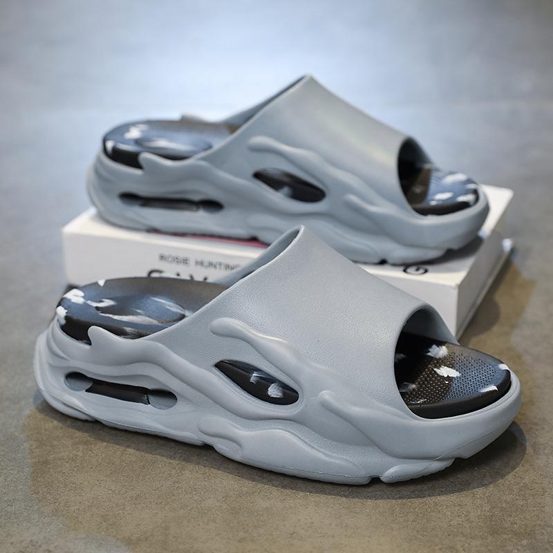 Mens Slide Shoes Outside Sandal Shoes Beach Plush Comfort Soft Slides Indoor Men Daily Wear Shoes Male Women Home Slide Shoes Outside Sandal Shoes
