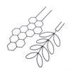 3Pcs Climbing Plant Support Frame Organizer for Shaping Vines Durable Rack for Garden Greenhouse Flowerpot