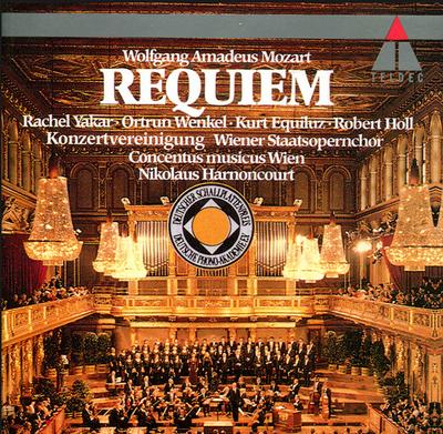 CD ORTRUN WENKEL, WOLFGANG AMADEUS MOZ - Requiem, K.626  2292429112 TELDEC 1991 Europe Classical Used