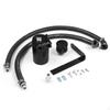 Oil Catch Can Vehicle Specific Fit PCV Easy To Clean Breather Canister Kit Black