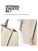 High-Grade Leather Large Capacity Women's Bucket Crossbody Bag - Bridal, Mommy, Handbag