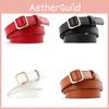 Chic Minimalist Women's Belt In Various Colors Great For Jeans And Casual Looks