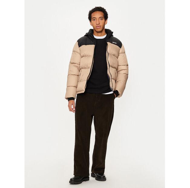 Winter Jacket SCHOTT NYC UTAH Beige Color, Standard Fit