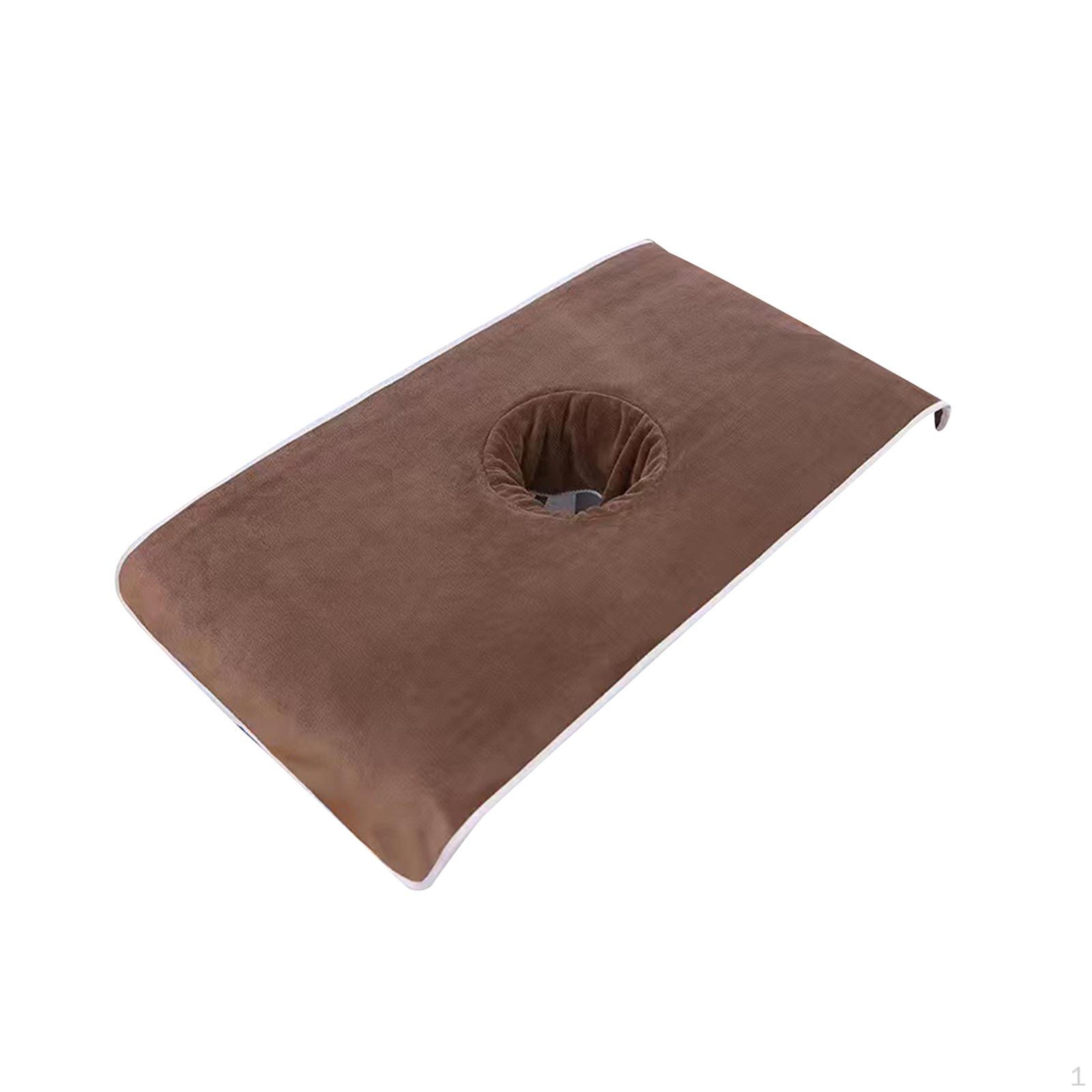 

Массажный чехол для кровати, дышащий защитный чехол для стола, спа-принадлежности для красоты Light Coffee