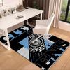 City Football Club Printed Area Rug for Office, Chair Rug, Decorative Carpet Floor Mat, Large Size Fan gifts Christmas gifts