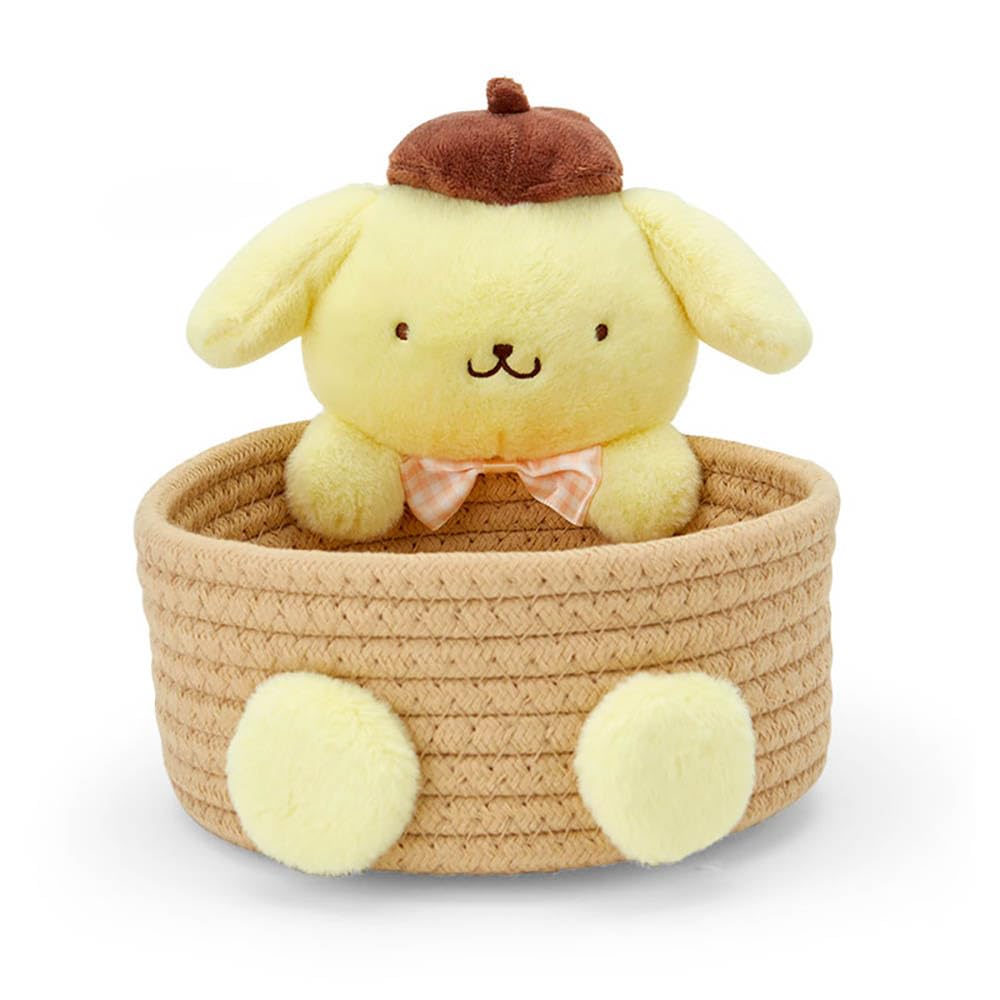 

Sanrio Корзина из веревки с талисманом M Pom Pom Purin Storage 886637