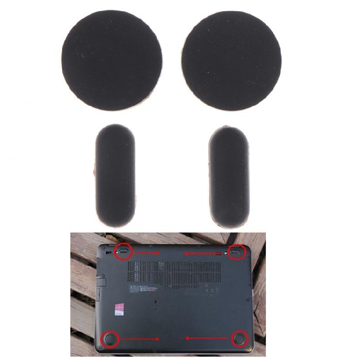 4Pcs Laptop Rubber Feet For 840 745 G3 820 725 850 755 Bottom Shell Case Pad Lower Cover Rubber Pad Foot Replacement