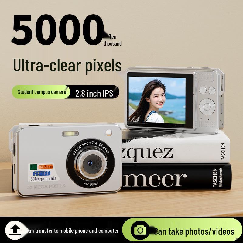 CCD HD Digital Camera for Students: Campus Classic, Vlog & Video Recording Children's Camera