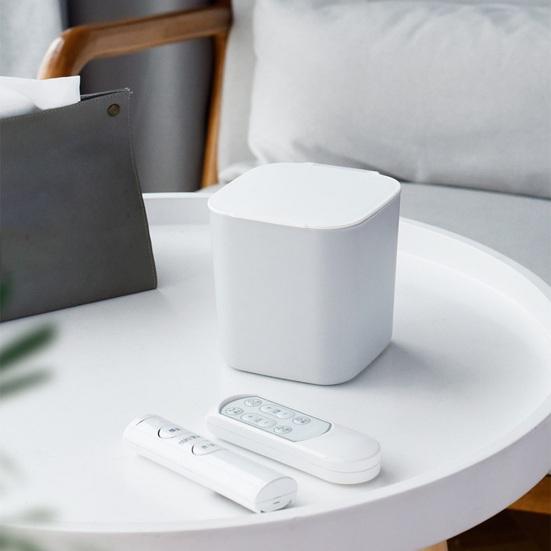 Mini Desktop Trash Can Small Countertop Waste Bin with Lid Tiny Garbage Bin Wastebasket for Office Desk Vanity Bedside Table