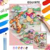 Winnie The Pooh Tigger Painting Kit Home Wall Decor Handmade Gift Art Crafts Supplies DIY Drawing Set Room Decoration Wall Hanging