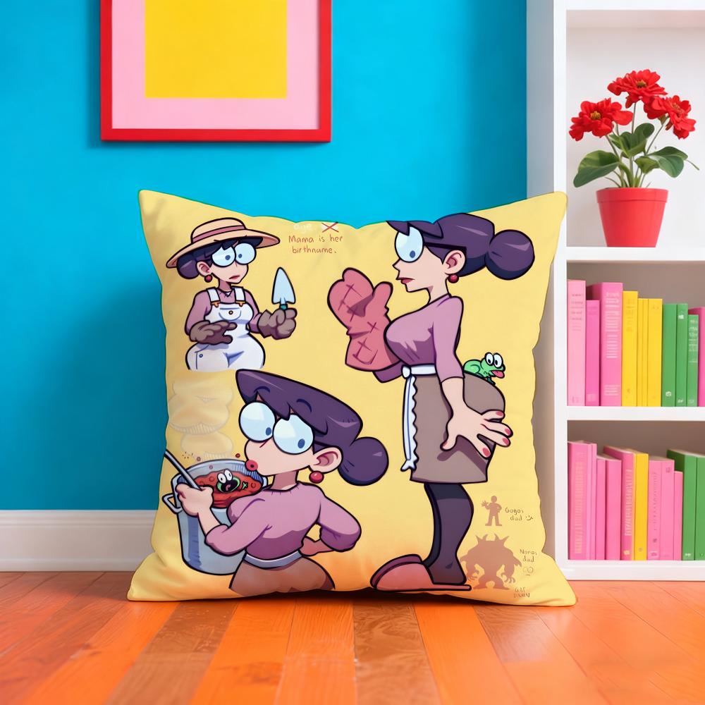 Punch Ppunch Forever Anime Pillow Case Pillow Case Plush Fabric Soft Double Sided Print Home Sofa High Quality Cushion