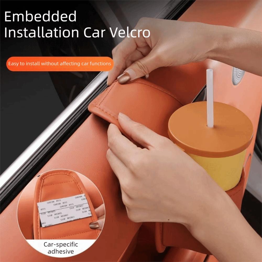 PU-Leder Auto-Getränkehalter Multifunktionaler Auto-Getränkehalter Hochwertiger Getränkehalter Für den Innenbereich