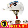 Retro Motorcycle Helmet DOT Certification Protection Cap Vintage Men Women Baseball Cap Half Helmet Riding Racing Moto Helmets