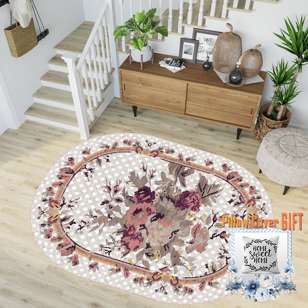 

Mosimoso Home RC1726 Ковер с кожаной подошвой и цифровой печатью