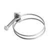 Stainless Steel Double Wire Hoop Reinforced Hose Clamps for Fire and Rubber Hoses