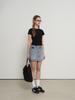 GENERALIDEA Soft Slim Fit T-Shirt [Black] / Wbe3L01503