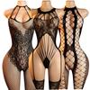 New Style Women Breastless Bodystocking Crotchless Sex Lingerie Erotic Babydoll Tights Open Bra Porn Desire Underwear