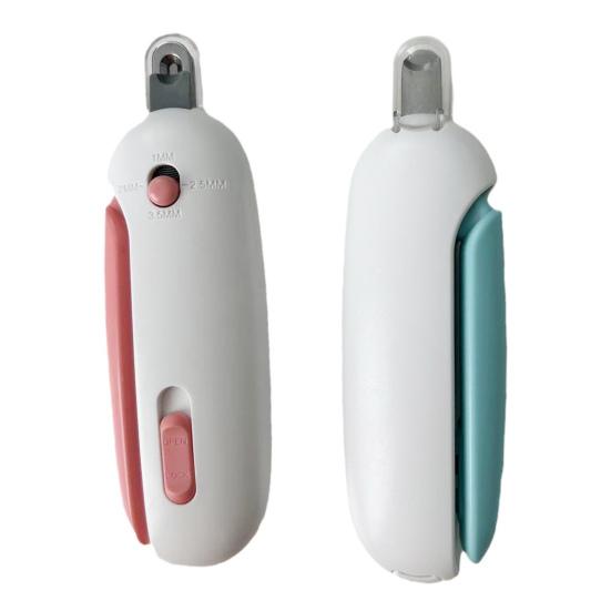 Pet Nail Clippers Adjustable Hole Dog Nail Trimmer with Ergonomic Pet Paw Grooming Tools