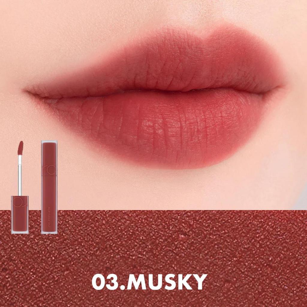 Rom&nd BLUR FUDGE TINT 01-04/06/11/13/16, Velvet Fudge Texture, Misty Blur Finish, Rich Color Rendering, Korean Cosmetics, Korean Makeup