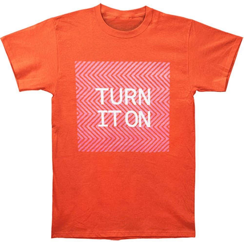 Men s Pet Shop Boys Turn It On 2013 Tour T-shirt Small Red S