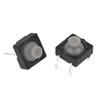 20Pcs 8X8X5Mm Silent Tactile Push Button Switch 2Pin 4Pin Copper Contact For Diy Electronic Circuit Control Parts
