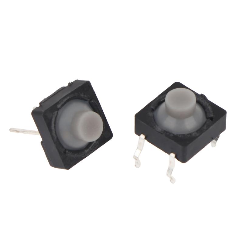 20Pcs 8X8X5Mm Silent Tactile Push Button Switch 2Pin 4Pin Copper Contact For Diy Electronic Circuit Control Parts