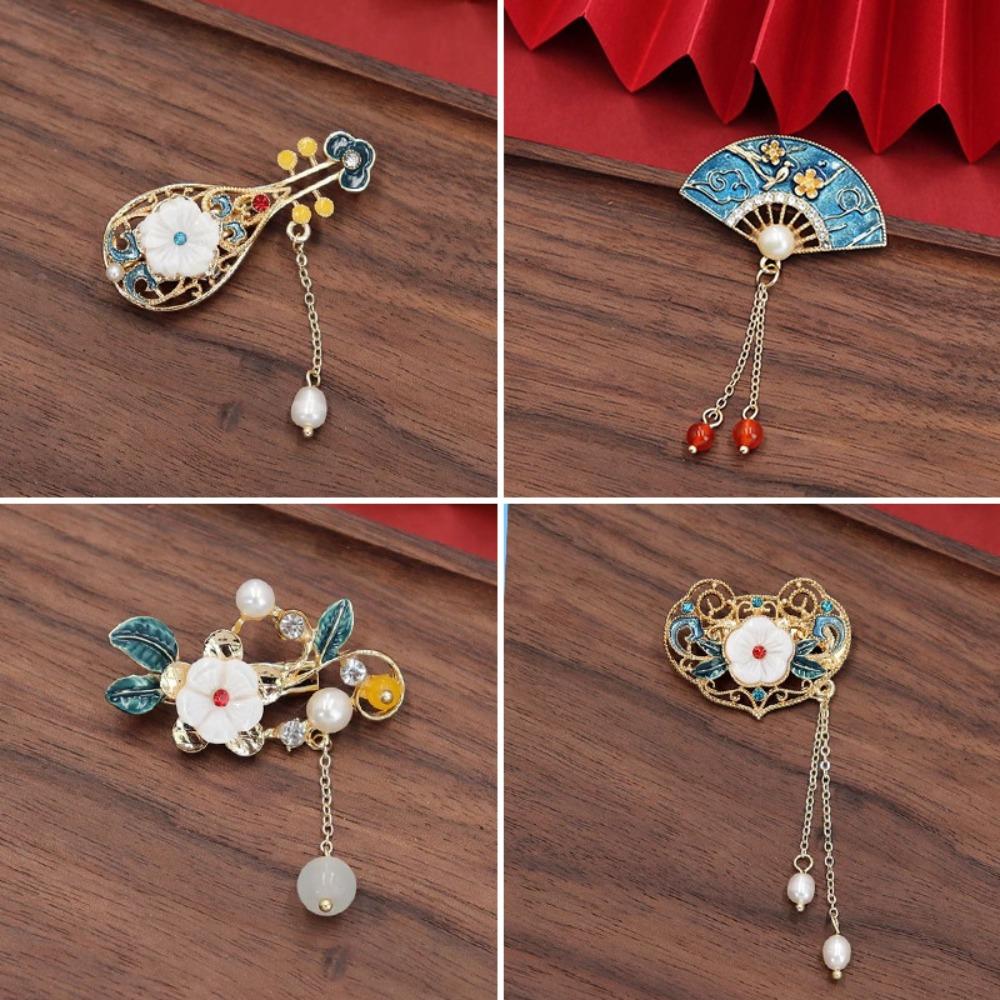 Pearl Neckline Brooch Luxury Brooch Pins Creative Jewelry Gifts  Office