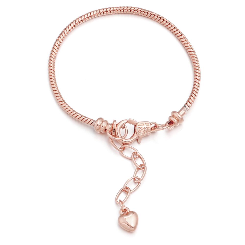 1Pc Gold Silver Color Snake Bone Chains Bracelet Simple Metal Bracelet For Jewelry Making DIY Handmade Couple Bracelet Accessory