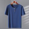 Herren T-Shirt Übergröße 12XL Sommer Kurzarm T-Shirt Große Größe Pullover Locker Einfarbiges T-Shirt