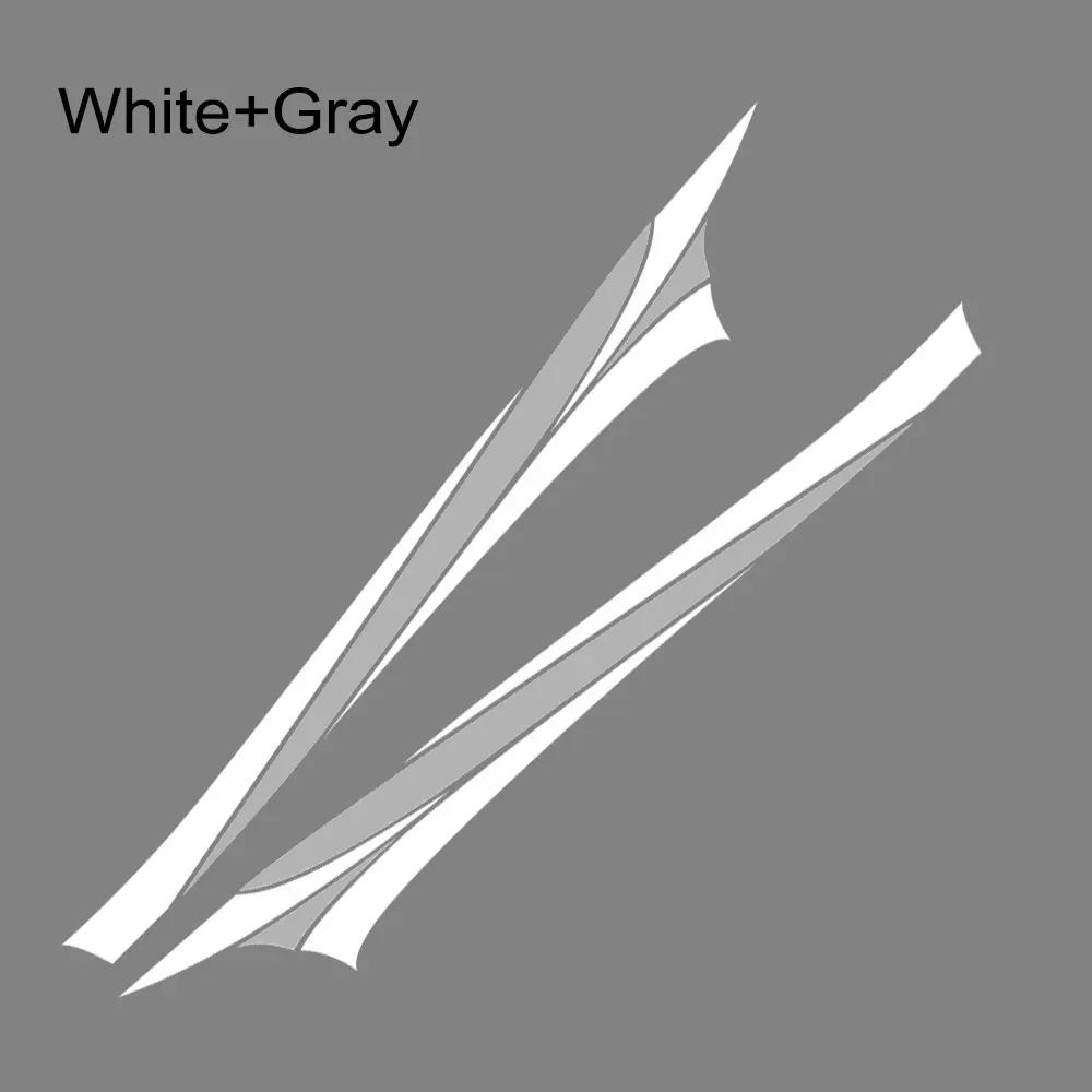 Car Stickers For Renault Duster Oroch Pickup Door Side Skirt Stripes Decals Truck Graphics Vinyl Decor Cover Auto Accessories