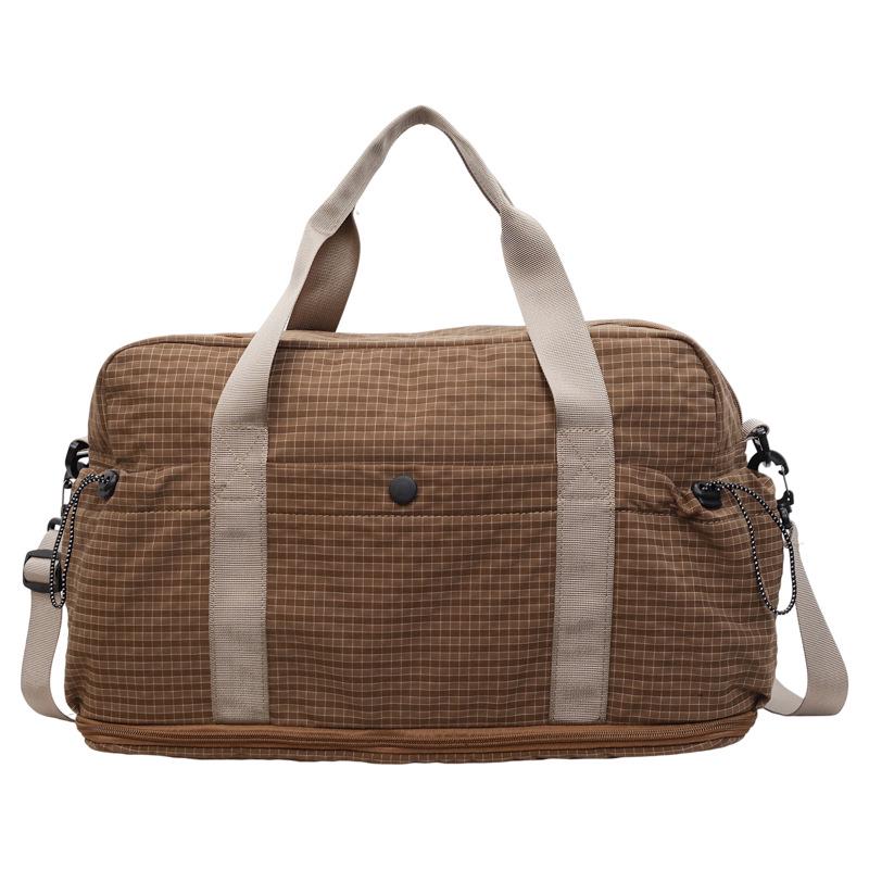 Large Capacity Unisex Travel Bag - Dry/Wet Separation, Suitable for Business and Gym.