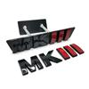 MKIII Tailgate Trunk Rear Car Emblems Letters MK 3 Grill Outlet Auto Badges Golf 3 Accessories