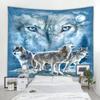 Wolf kreativní gobelín nástěnná dekorace tygr lev vzor tapeta domácí textil nástěnná Bohémská dekorace tapiz